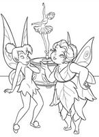 kolorowanki Dzwoneczek Disney malowanka elfy dla dziewczyn wróżka numer  16